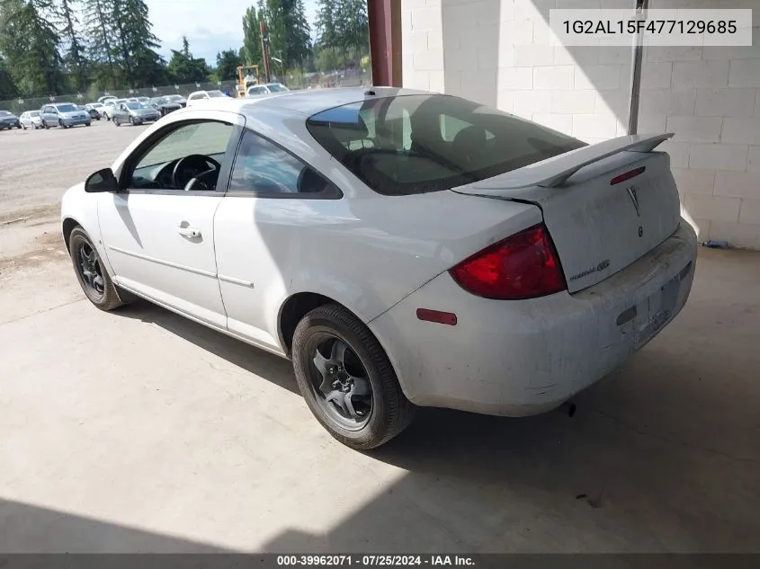 1G2AL15F477129685 2007 Pontiac G5