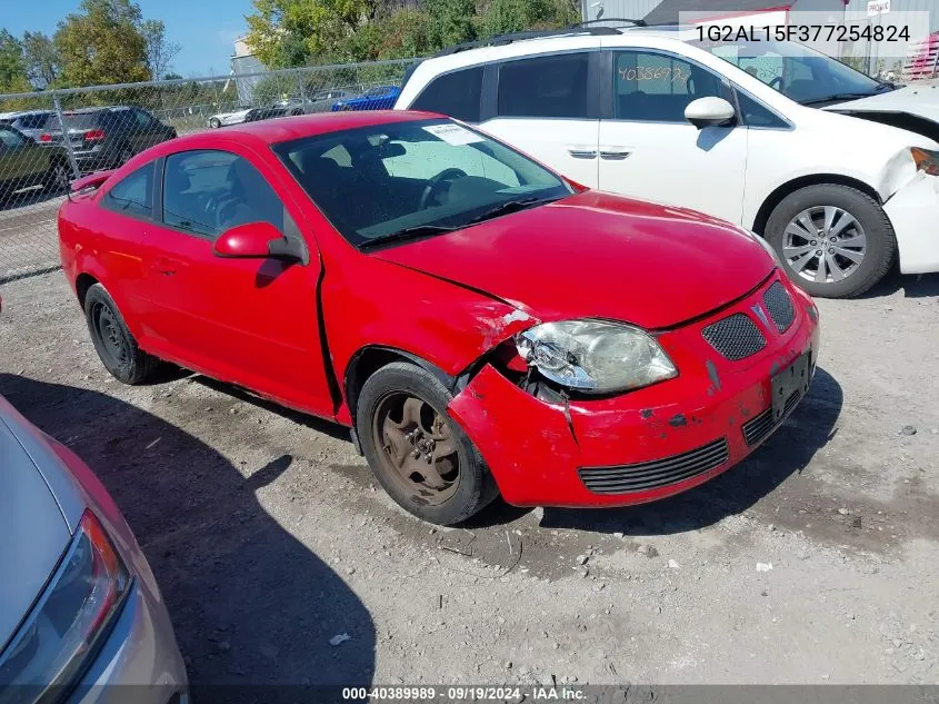 2007 Pontiac G5 VIN: 1G2AL15F377254824 Lot: 40389989