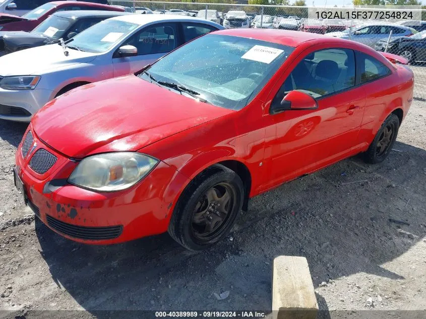 2007 Pontiac G5 VIN: 1G2AL15F377254824 Lot: 40389989