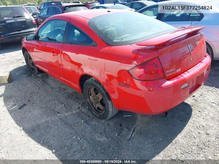 1G2AL15F377254824 2007 Pontiac G5