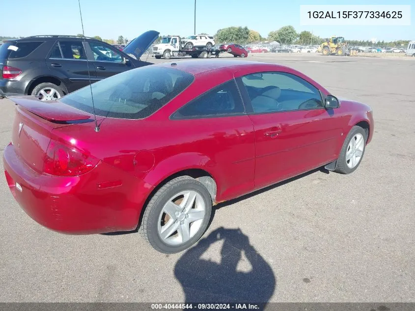 1G2AL15F377334625 2007 Pontiac G5