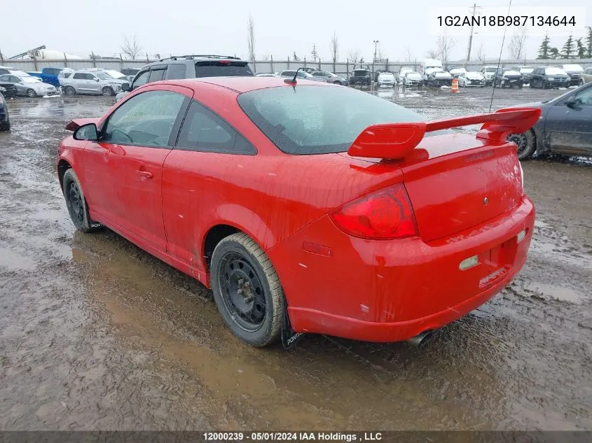 1G2AN18B987134644 2008 Pontiac G5 Gt