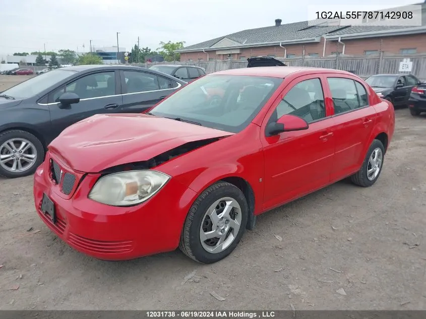 1G2AL55F787142908 2008 Pontiac G5