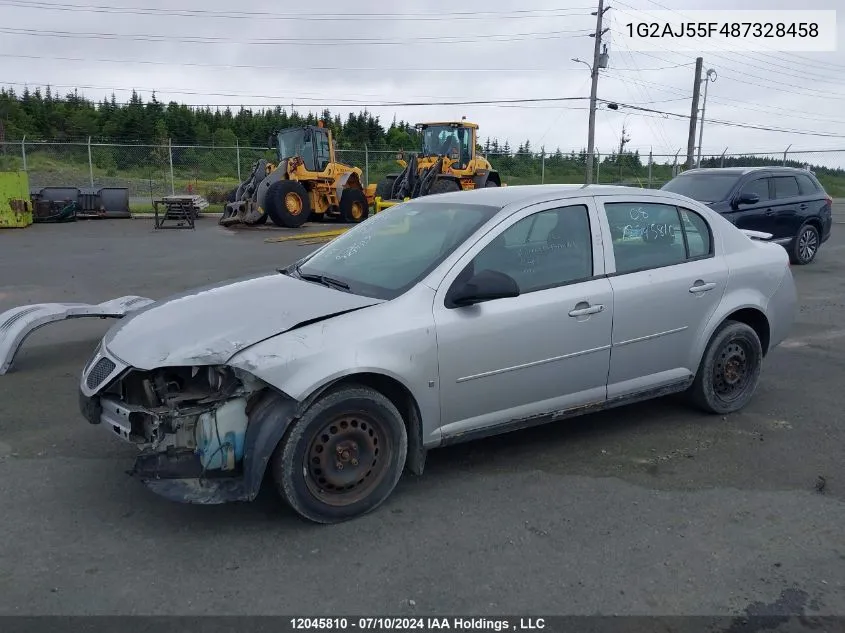 2008 Pontiac G5 VIN: 1G2AJ55F487328458 Lot: 12045810