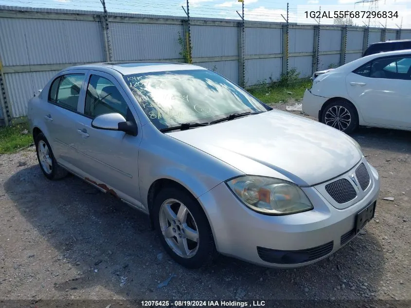 1G2AL55F687296834 2008 Pontiac G5 Se