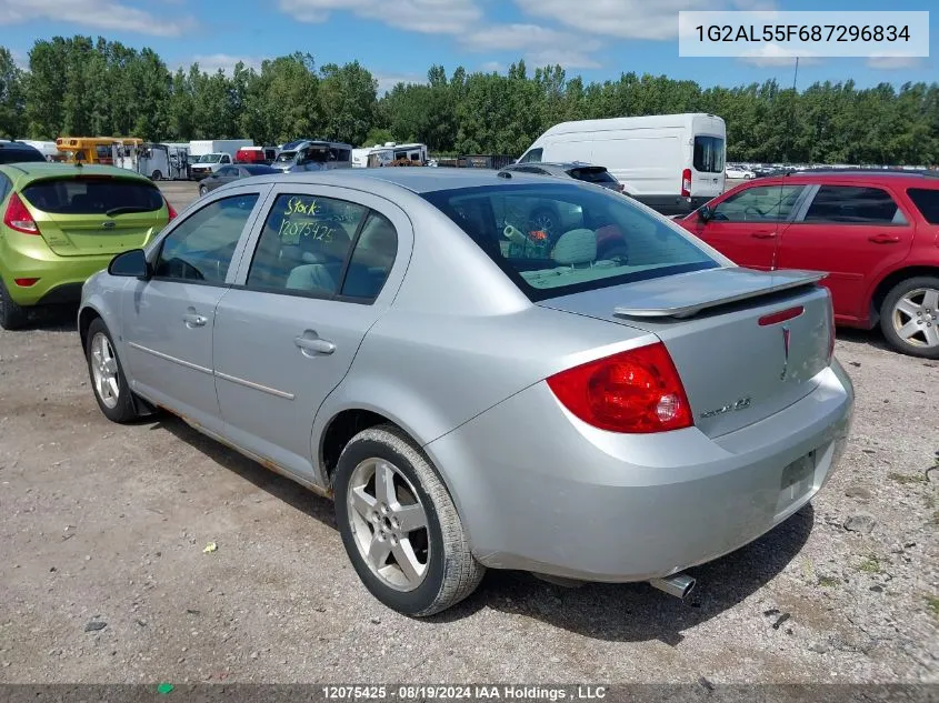 1G2AL55F687296834 2008 Pontiac G5 Se