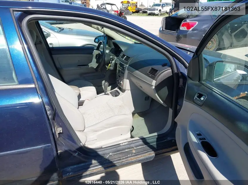 2008 Pontiac G5 Se VIN: 1G2AL55FX87181363 Lot: 12616440