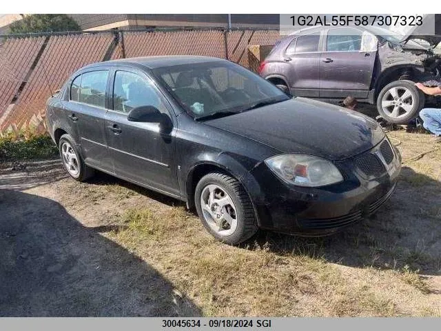 1G2AL55F587307323 2008 Pontiac G5 Se