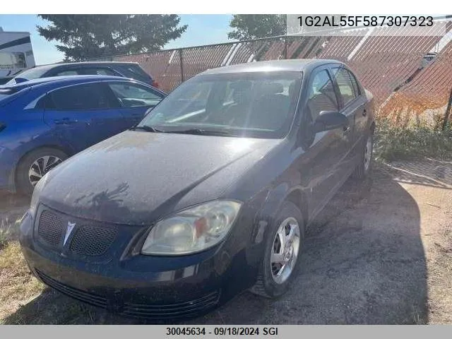 1G2AL55F587307323 2008 Pontiac G5 Se