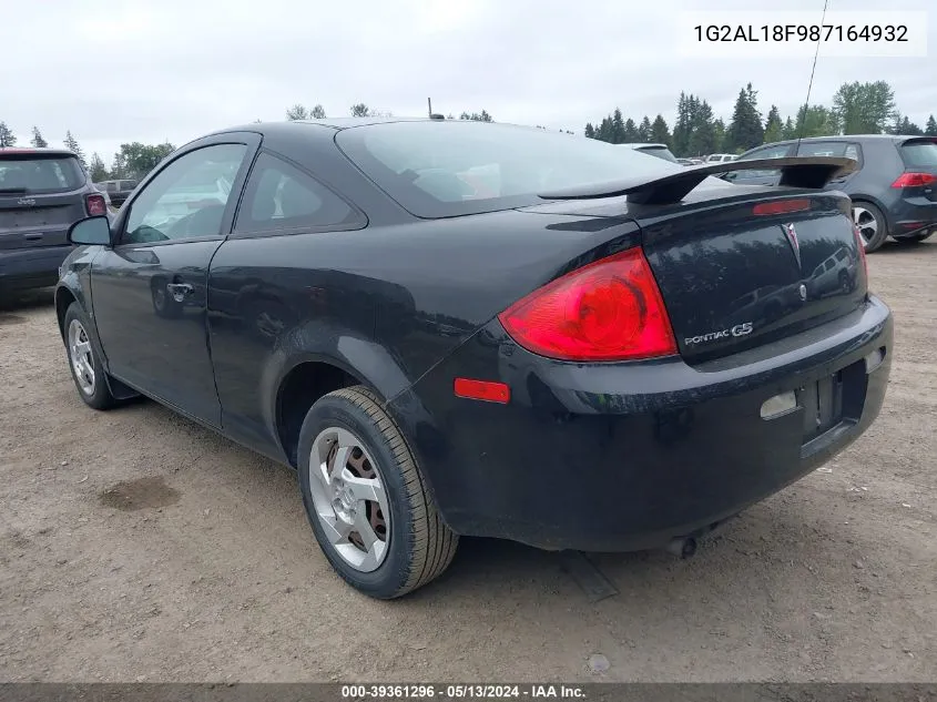 1G2AL18F987164932 2008 Pontiac G5