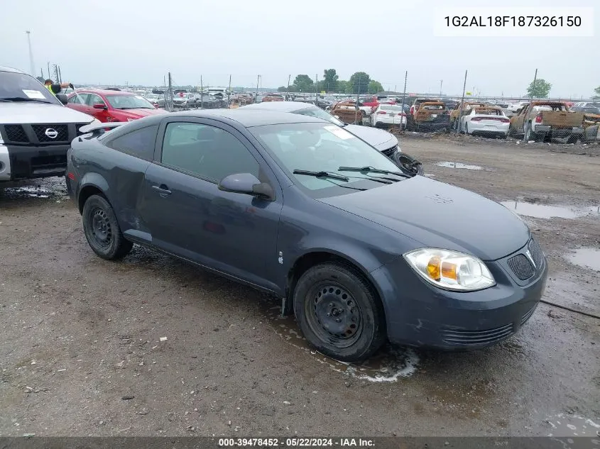 2008 Pontiac G5 VIN: 1G2AL18F187326150 Lot: 39478452