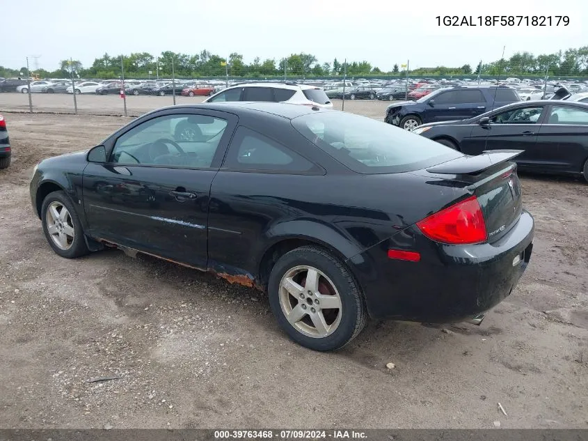 2008 Pontiac G5 VIN: 1G2AL18F587182179 Lot: 39763468