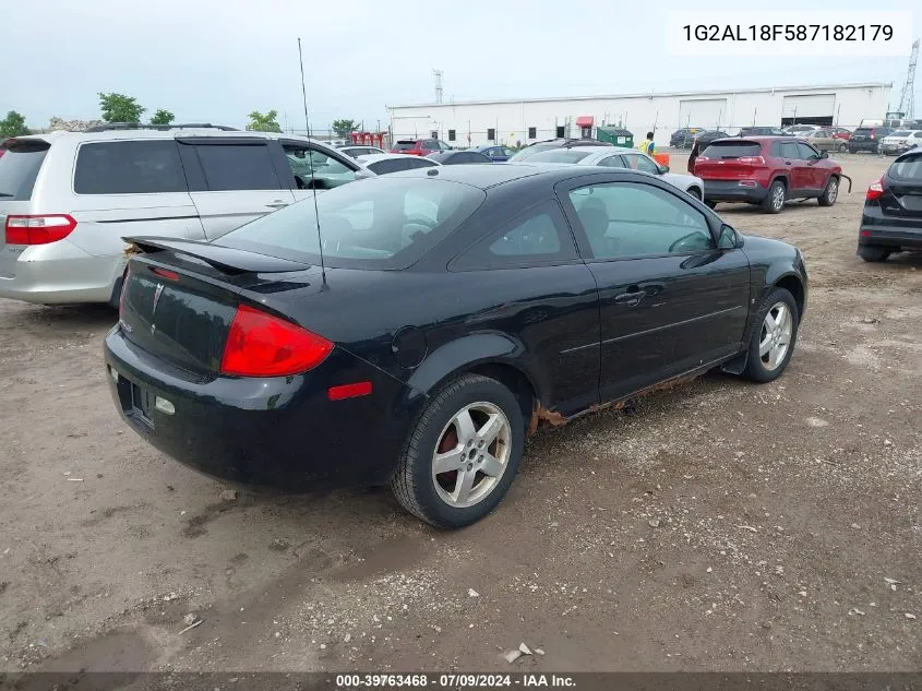 2008 Pontiac G5 VIN: 1G2AL18F587182179 Lot: 39763468