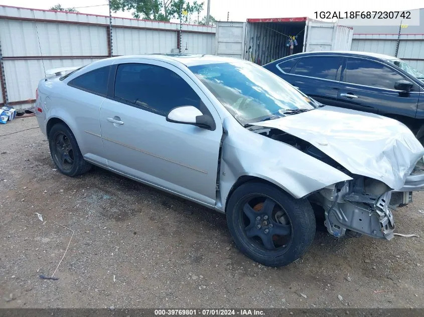 2008 Pontiac G5 VIN: 1G2AL18F687230742 Lot: 39769801