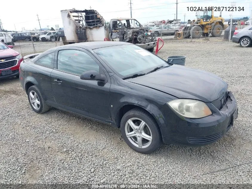 2008 Pontiac G5 VIN: 1G2AL18F287122134 Lot: 40103276