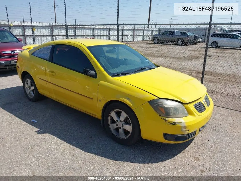 1G2AL18F487196526 2008 Pontiac G5