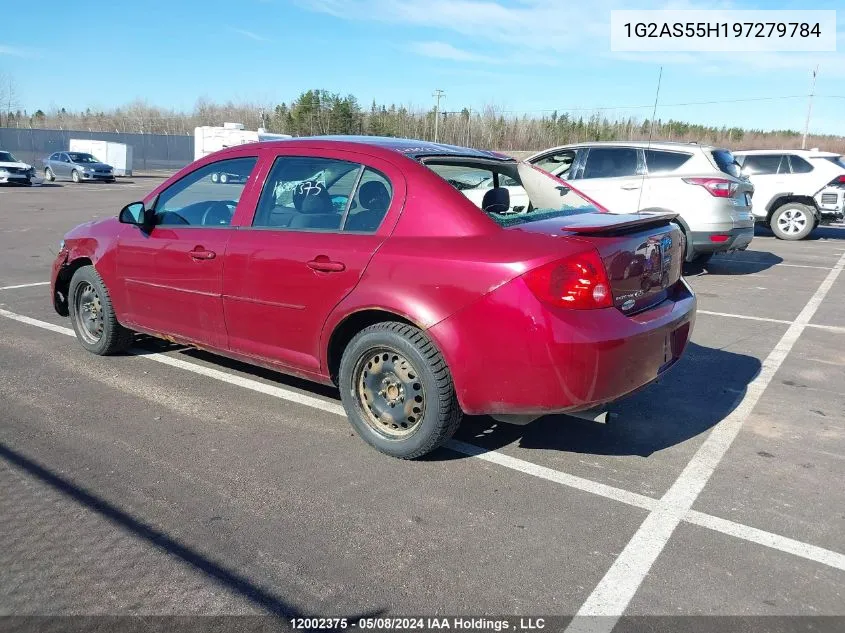 2009 Pontiac G5 VIN: 1G2AS55H197279784 Lot: 12002375