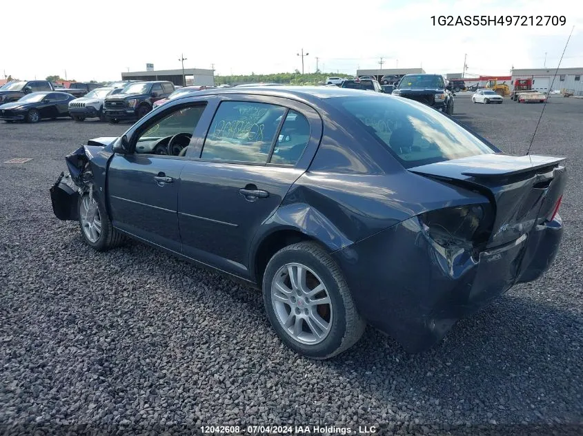 1G2AS55H497212709 2009 Pontiac G5 Se