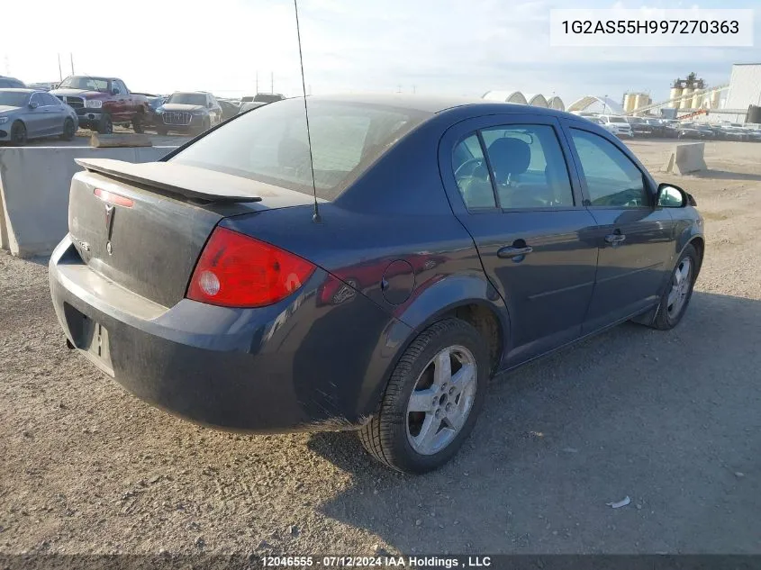 1G2AS55H997270363 2009 Pontiac G5