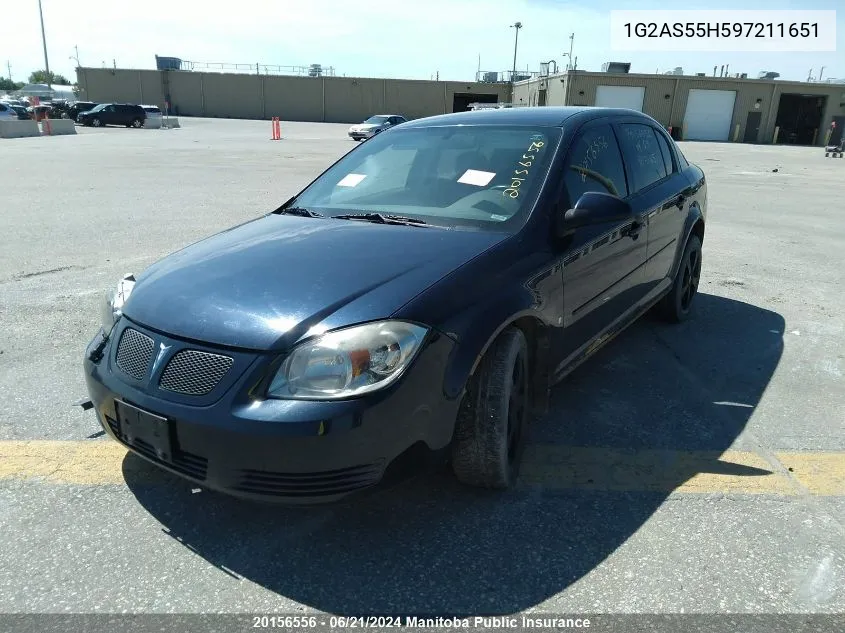 1G2AS55H597211651 2009 Pontiac G5