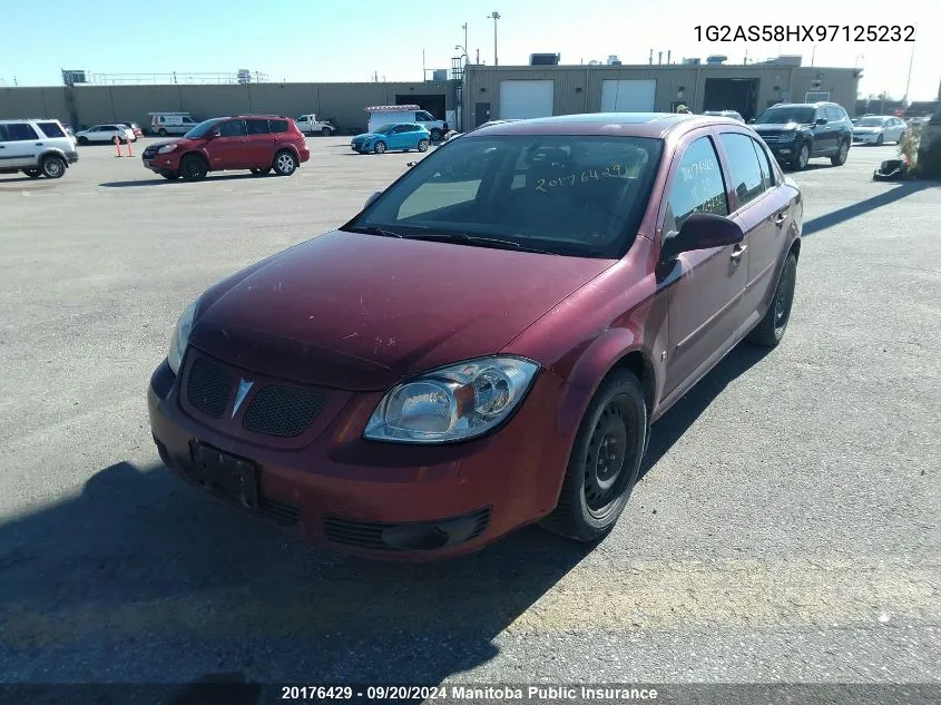 1G2AS58HX97125232 2009 Pontiac G5 Se