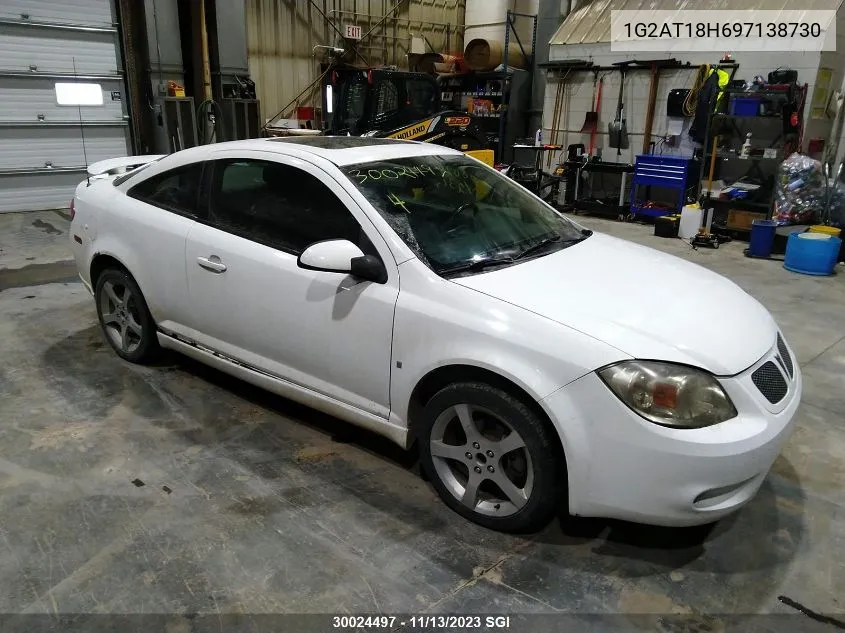 2009 Pontiac G5 Gt VIN: 1G2AT18H697138730 Lot: 30024497