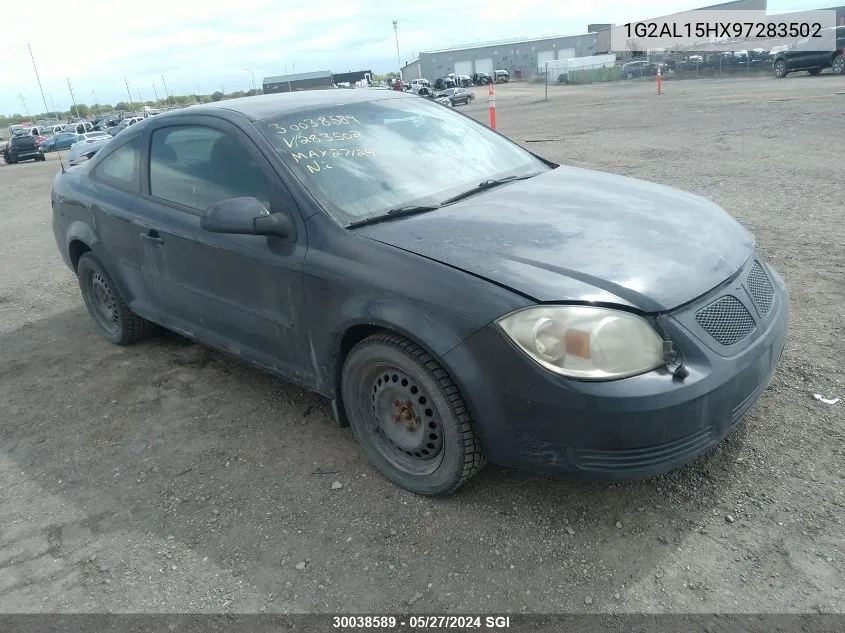 2009 Pontiac G5 Se VIN: 1G2AL15HX97283502 Lot: 30038589