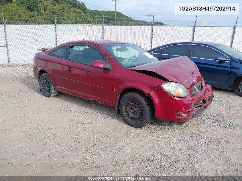 1G2AS18H497202914 2009 Pontiac G5