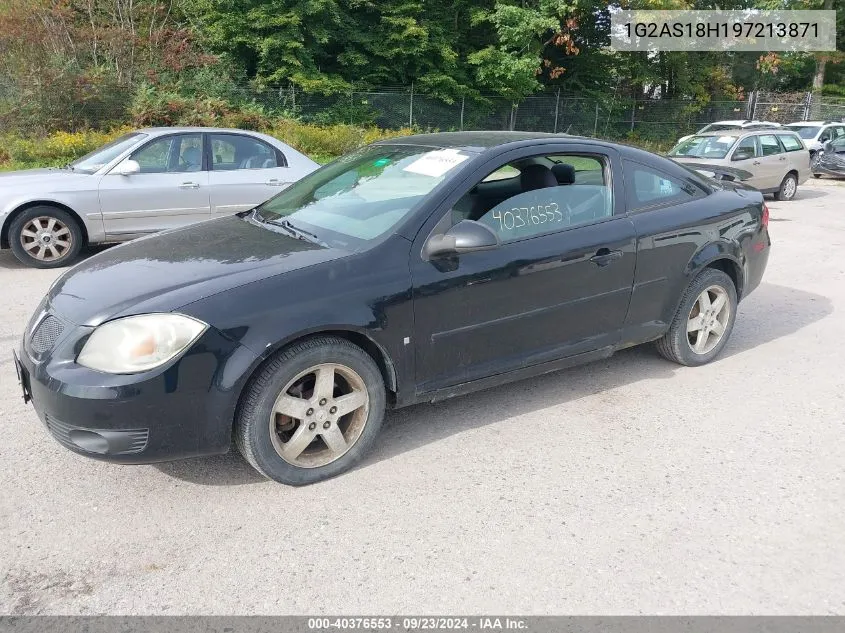 2009 Pontiac G5 VIN: 1G2AS18H197213871 Lot: 40376553