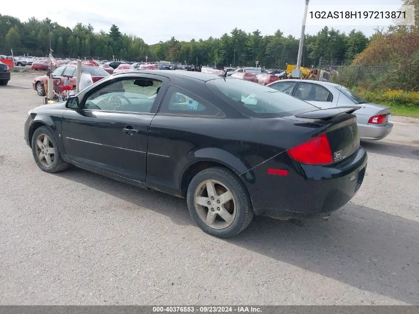 2009 Pontiac G5 VIN: 1G2AS18H197213871 Lot: 40376553