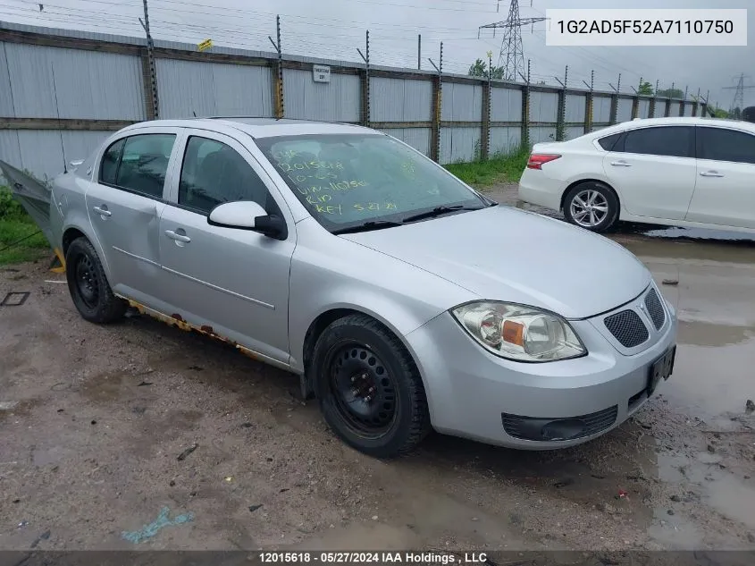 1G2AD5F52A7110750 2010 Pontiac G5