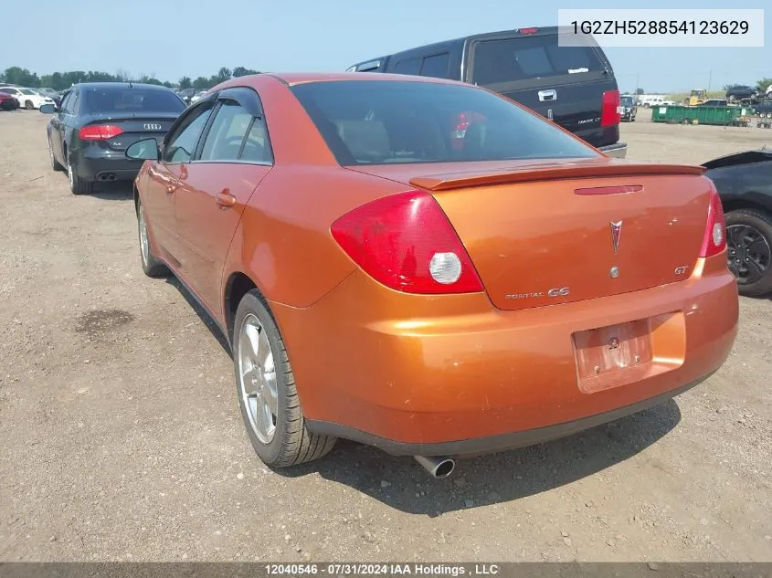 2005 Pontiac G6 VIN: 1G2ZH528854123629 Lot: 12040546