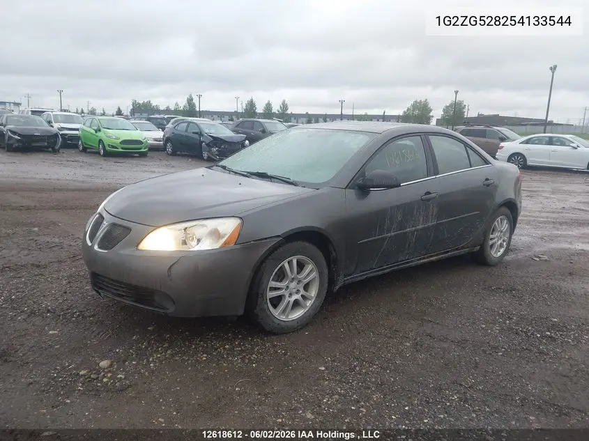 2005 Pontiac G6 VIN: 1G2ZG528254133544 Lot: 12618612