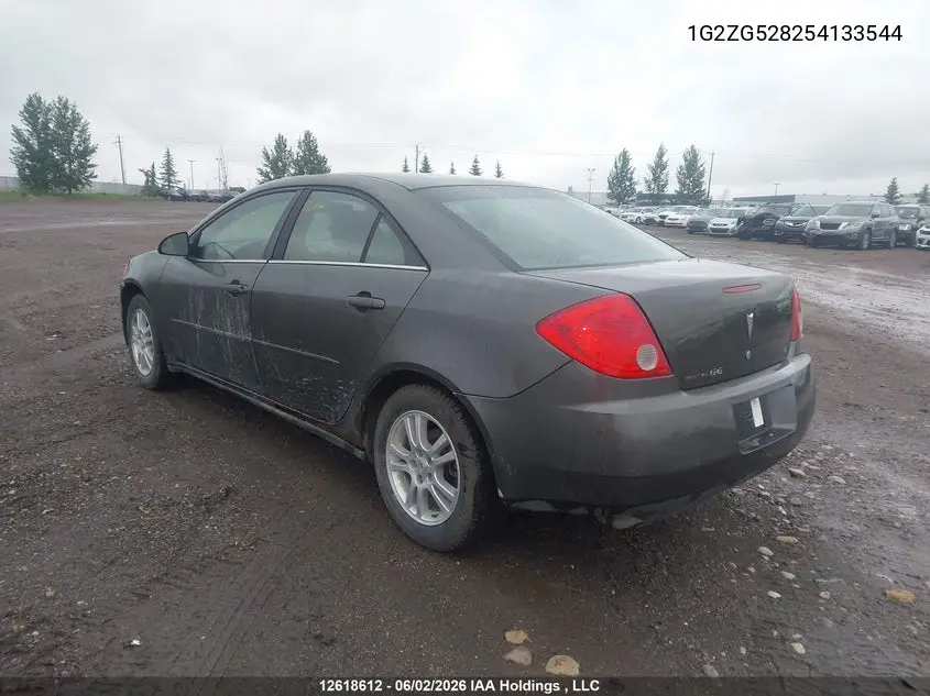 2005 Pontiac G6 VIN: 1G2ZG528254133544 Lot: 12618612