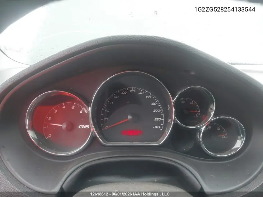 2005 Pontiac G6 VIN: 1G2ZG528254133544 Lot: 12618612