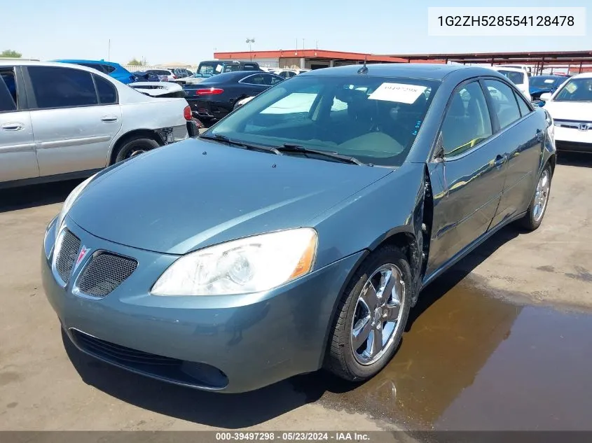 1G2ZH528554128478 2005 Pontiac G6 Gt