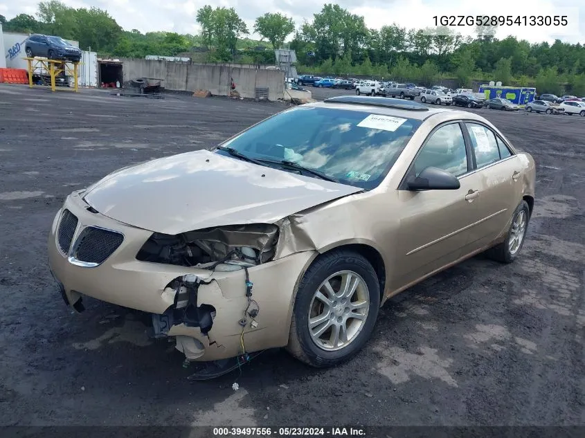 2005 Pontiac G6 VIN: 1G2ZG528954133055 Lot: 39497556