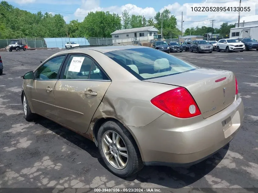 2005 Pontiac G6 VIN: 1G2ZG528954133055 Lot: 39497556