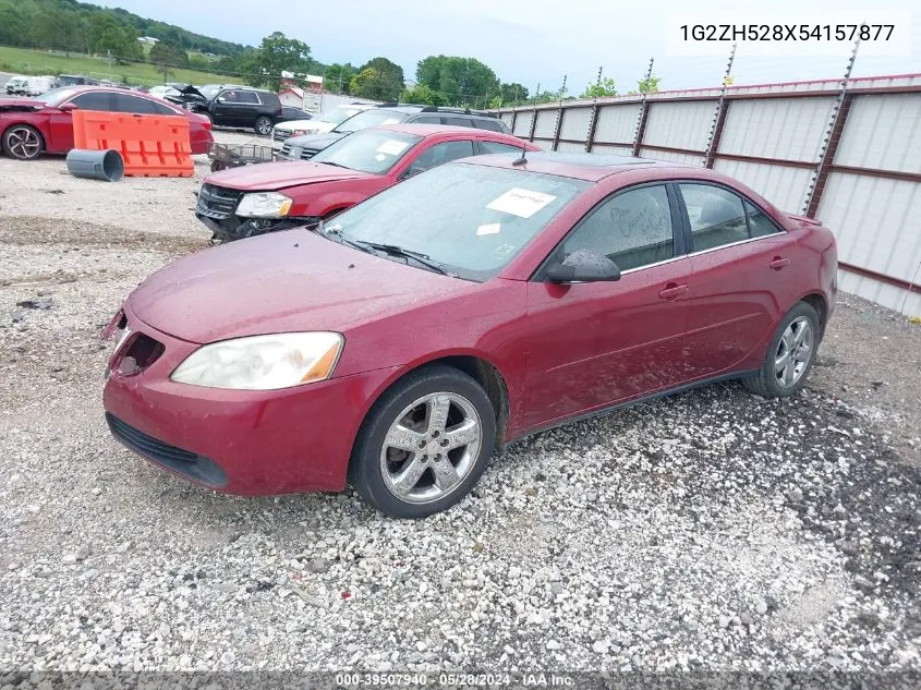 2005 Pontiac G6 Gt VIN: 1G2ZH528X54157877 Lot: 39507940