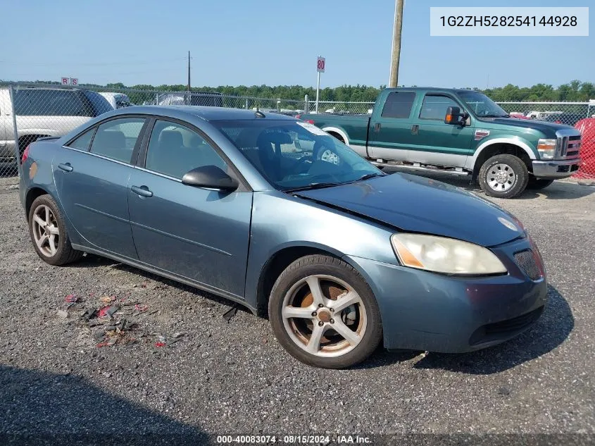 1G2ZH528254144928 2005 Pontiac G6 Gt