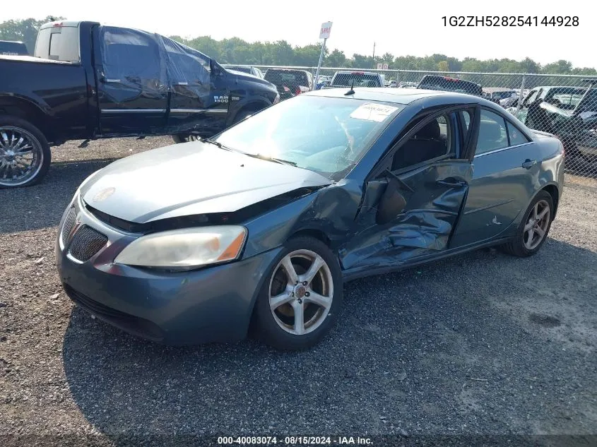 1G2ZH528254144928 2005 Pontiac G6 Gt