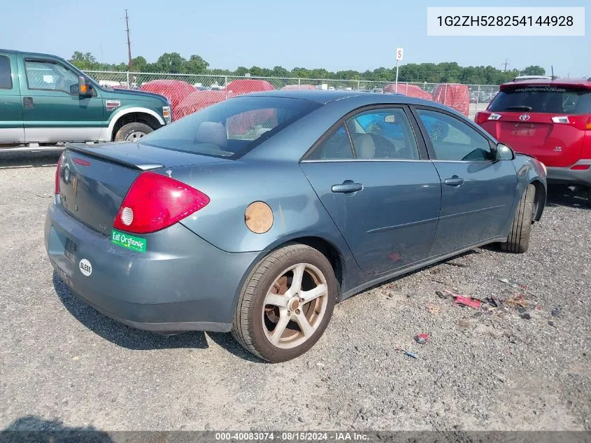 1G2ZH528254144928 2005 Pontiac G6 Gt