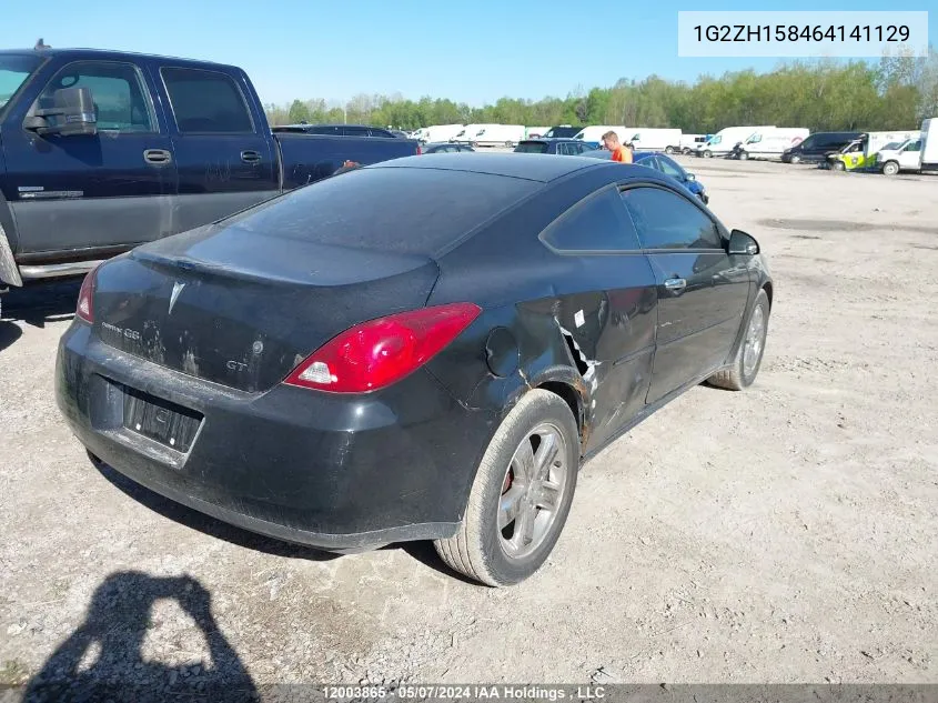 1G2ZH158464141129 2006 Pontiac G6