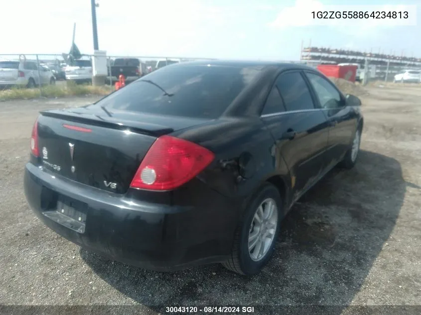 1G2ZG558864234813 2006 Pontiac G6 Se1