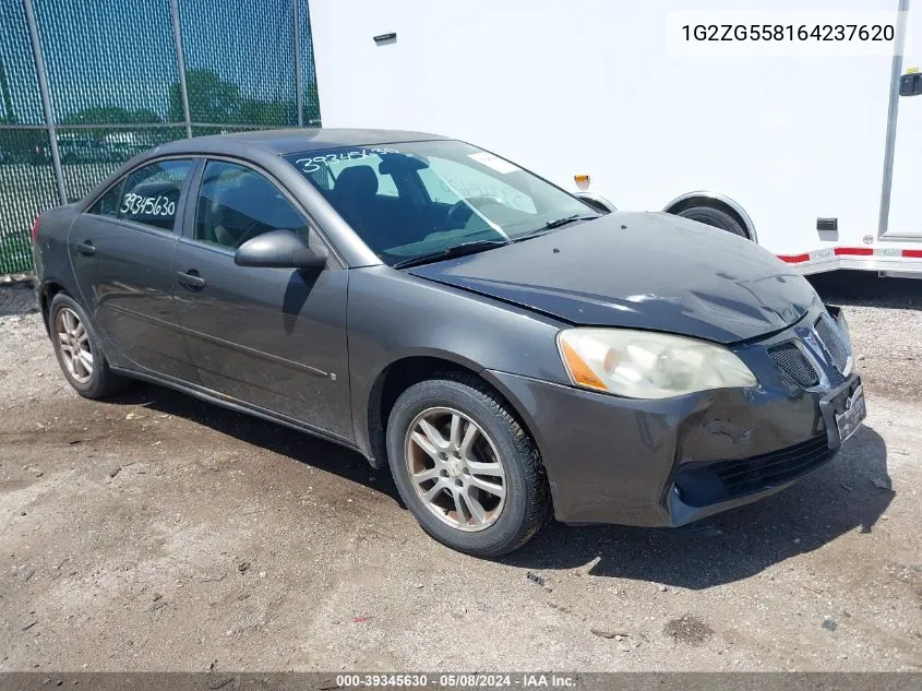 1G2ZG558164237620 2006 Pontiac G6