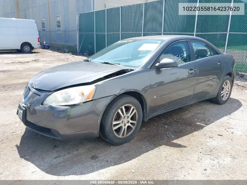 1G2ZG558164237620 2006 Pontiac G6