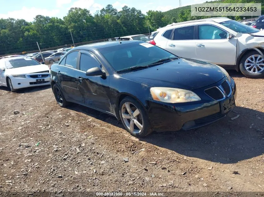 1G2ZM551564233453 2006 Pontiac G6 Gtp