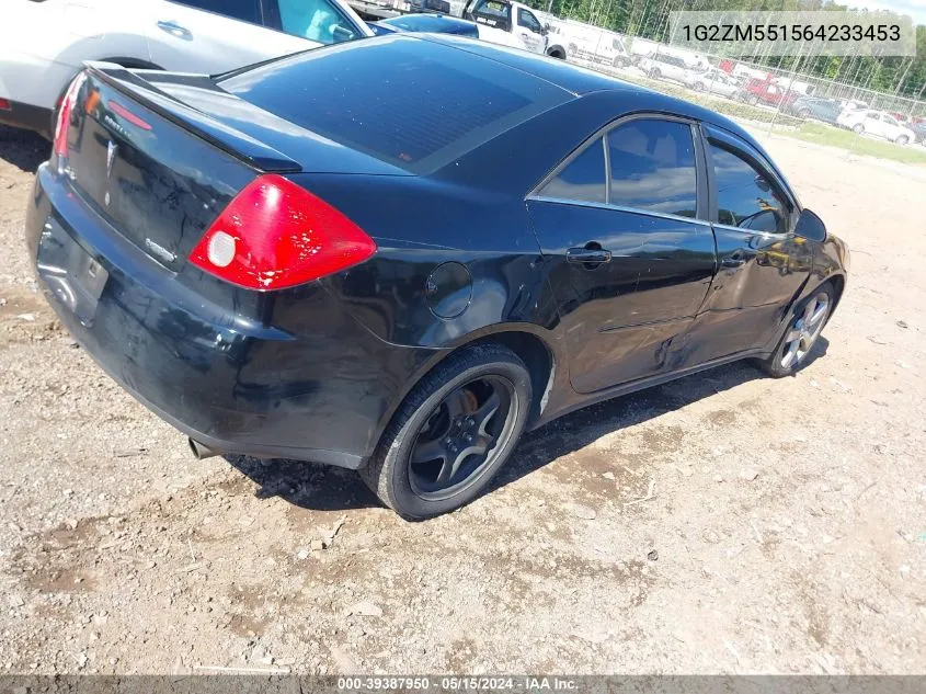 1G2ZM551564233453 2006 Pontiac G6 Gtp