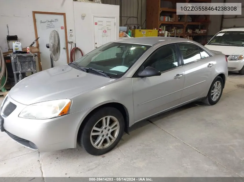 1G2ZG558464238308 2006 Pontiac G6