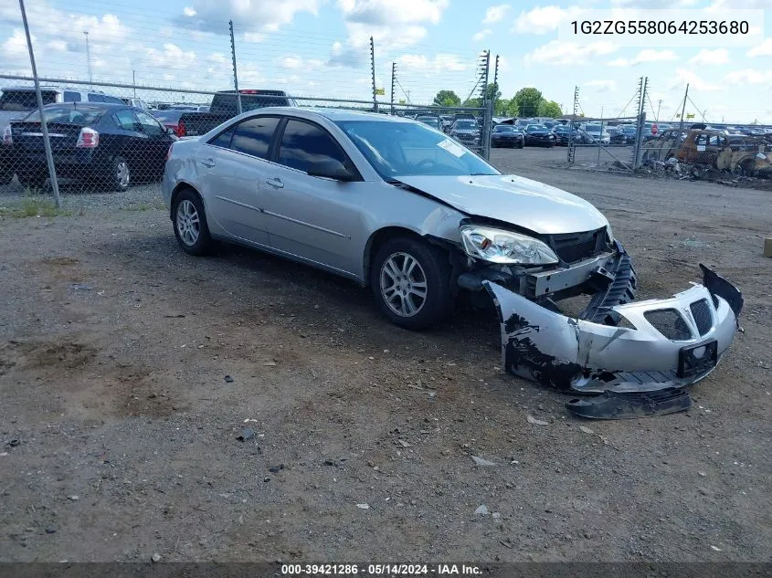 1G2ZG558064253680 2006 Pontiac G6 Se1